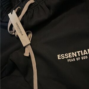 Essentials Charcoal Gray Joggers